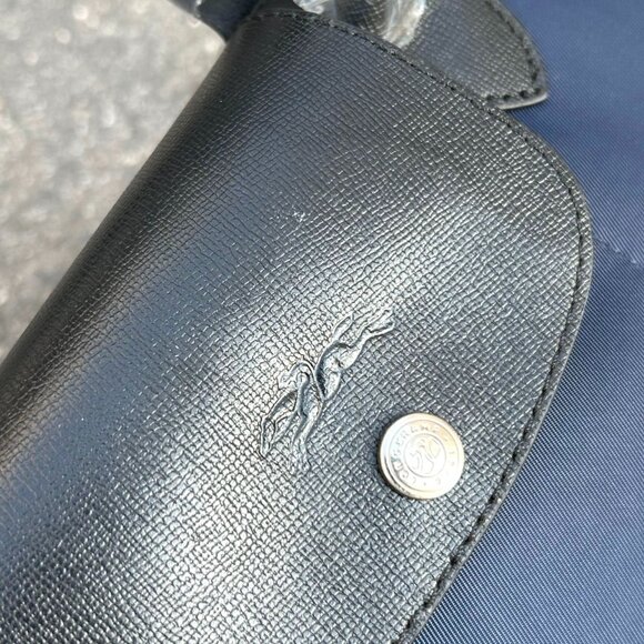 Longchamp Blue and Black Tote Bag - Picture 7 of 7